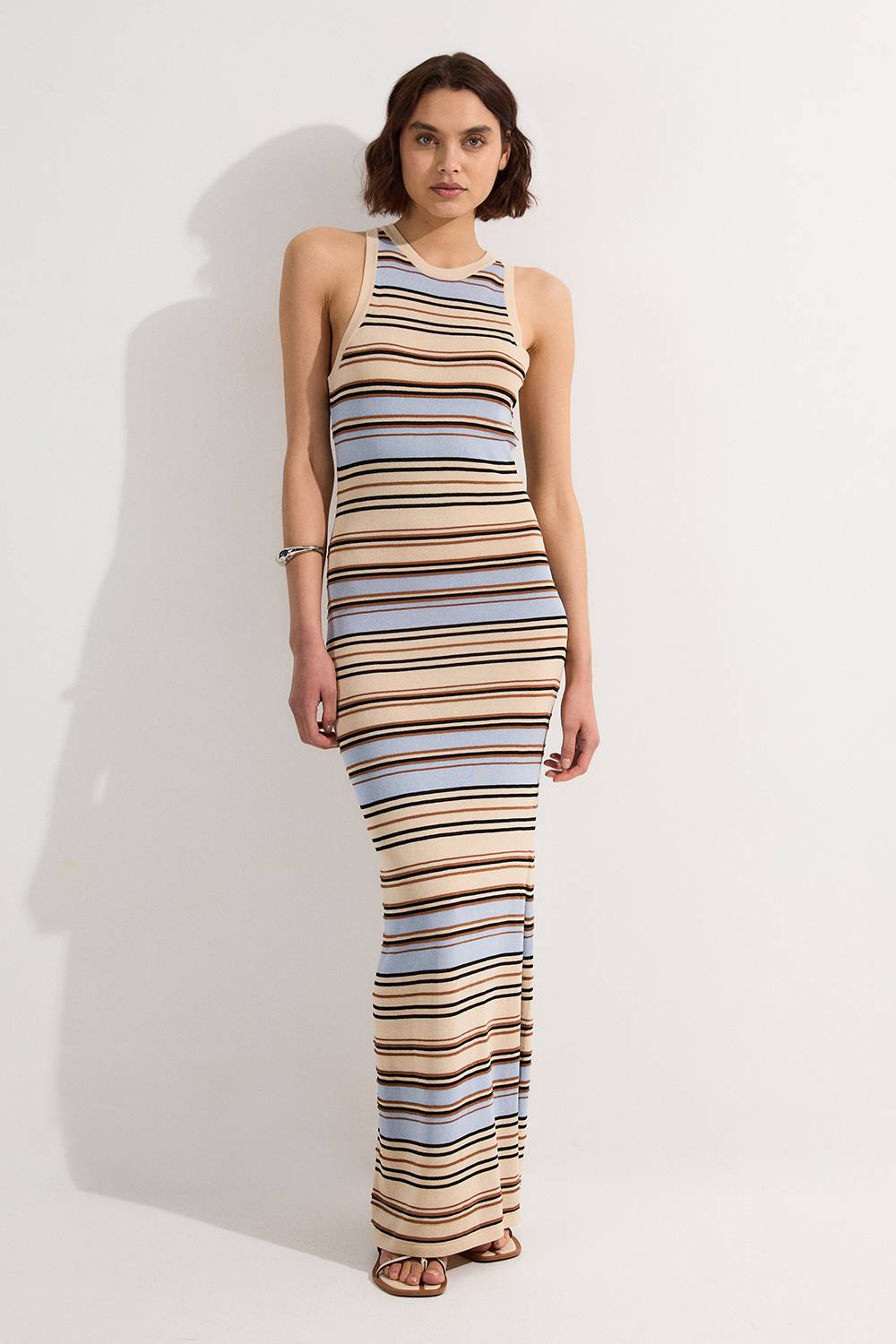 KarenMillen Robe Maxi Petite Légère À Détails De Coutures