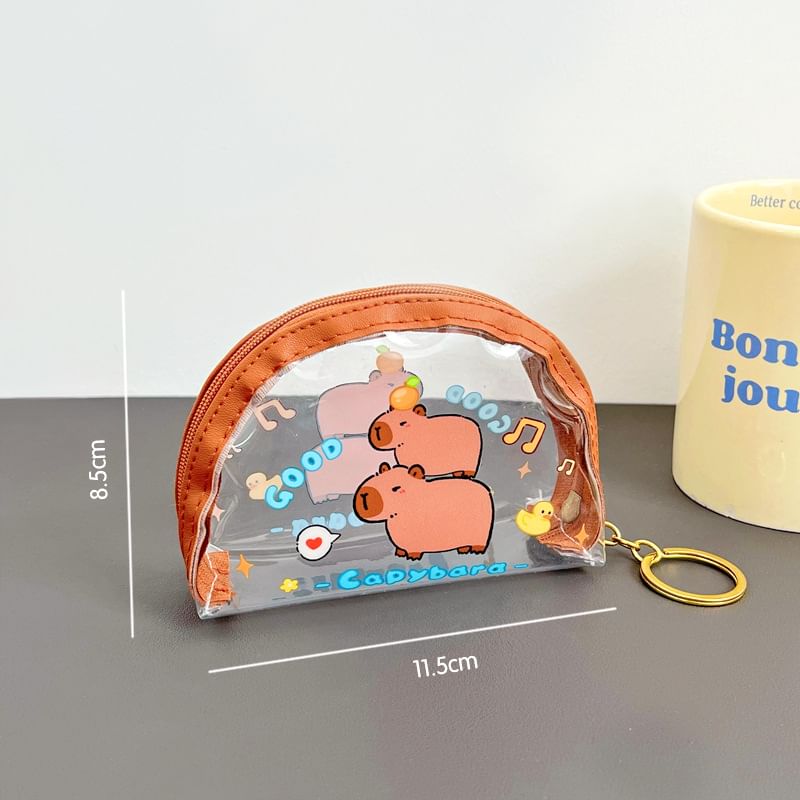 Eranso - Capybara Print PVC Portemonnee (Diverse Ontwerpen)