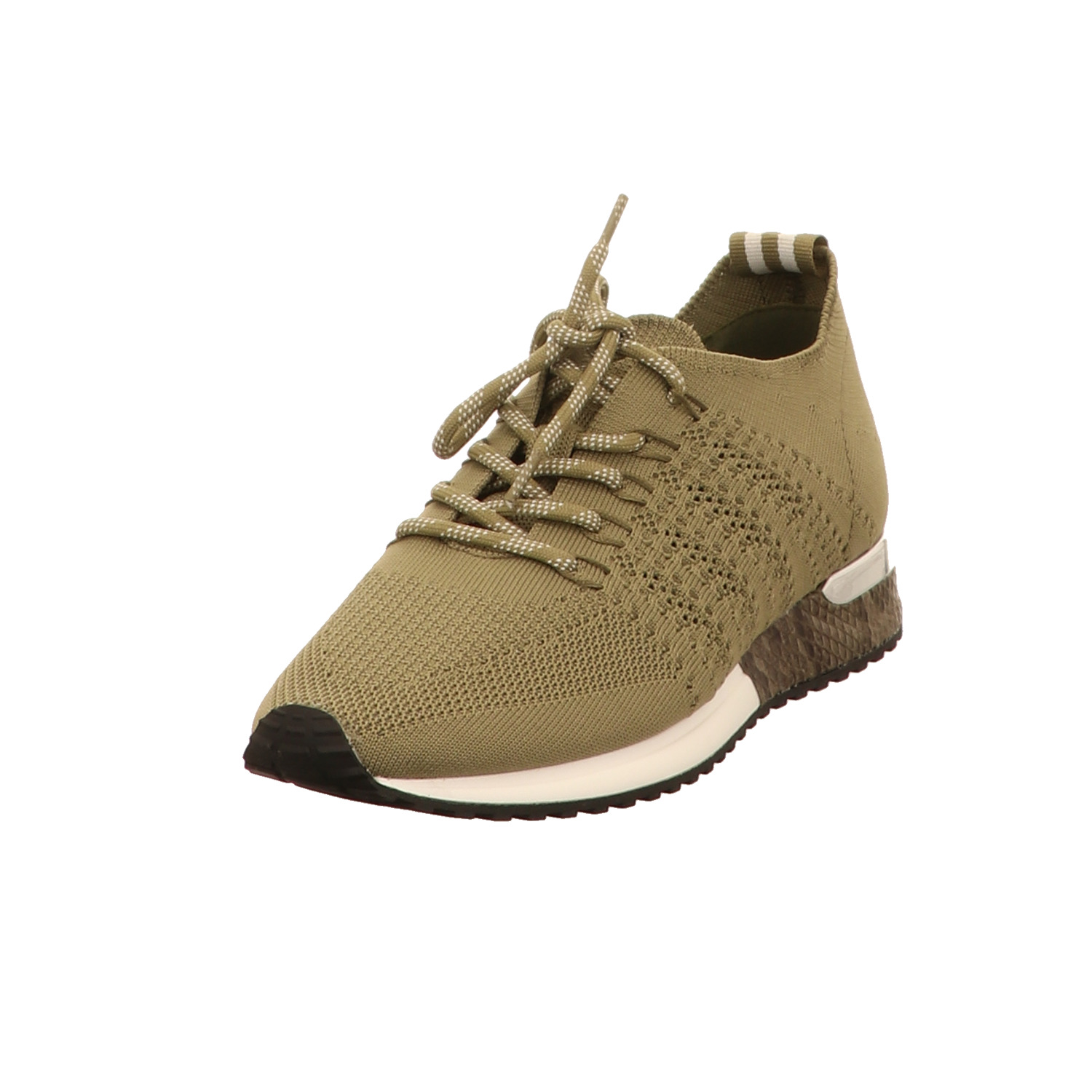 LA STRADA Sneaker khaki grün