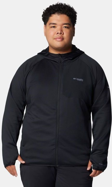 Columbia Triple Canyon Grid Hooded Fleecevest - Heren