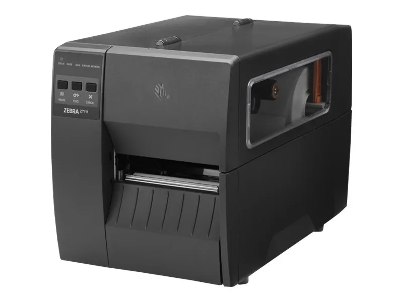 Zebra ZT111 - Etiketprinter - termo transfer - Rulle (11,4 cm) - 203 dpi - op til 254 mm/sek. - USB 2.0, LAN, seriel, Bluetooth