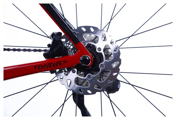 Vélo de Route Wilier Triestina Filante SL Miche SWR Evo 50 Shimano 105 Di2 12V 700 mm Rouge 2025