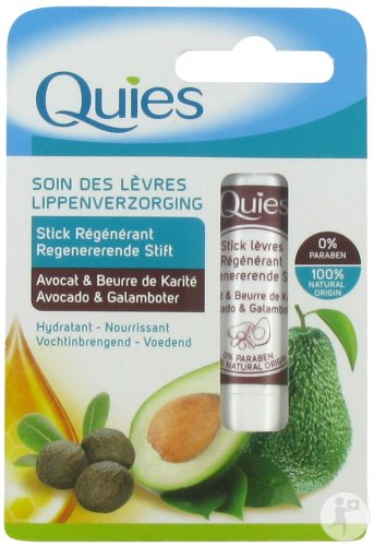 Quies Soin Des Lèvres Stick Régénérant Avocat Et Beurre De Karité 4,5g