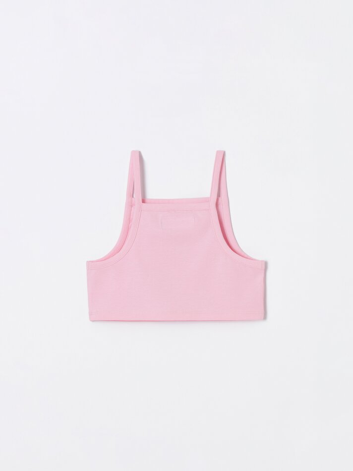 Conjunto com 2 regatas básicas - Rosa Fluorescente