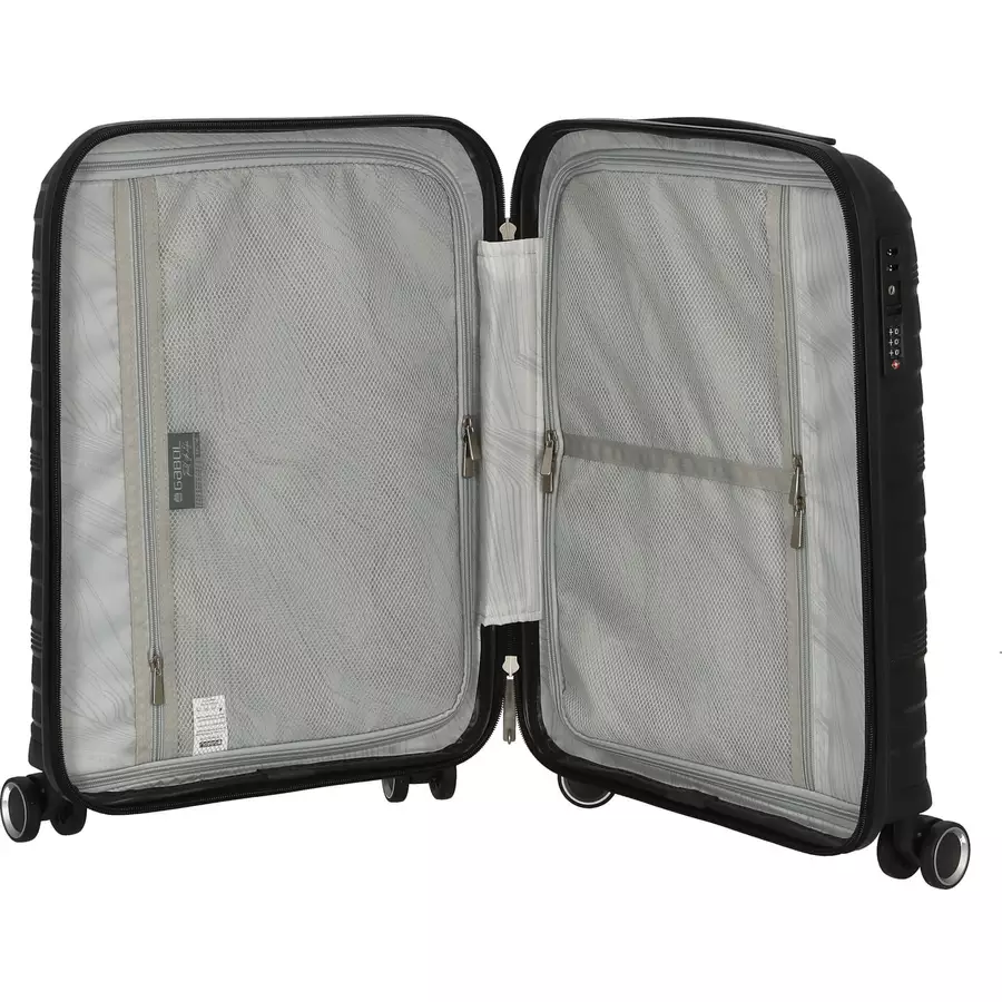 Gabol Kiba - 4-Rollen-Kabinentrolley 54 cm black