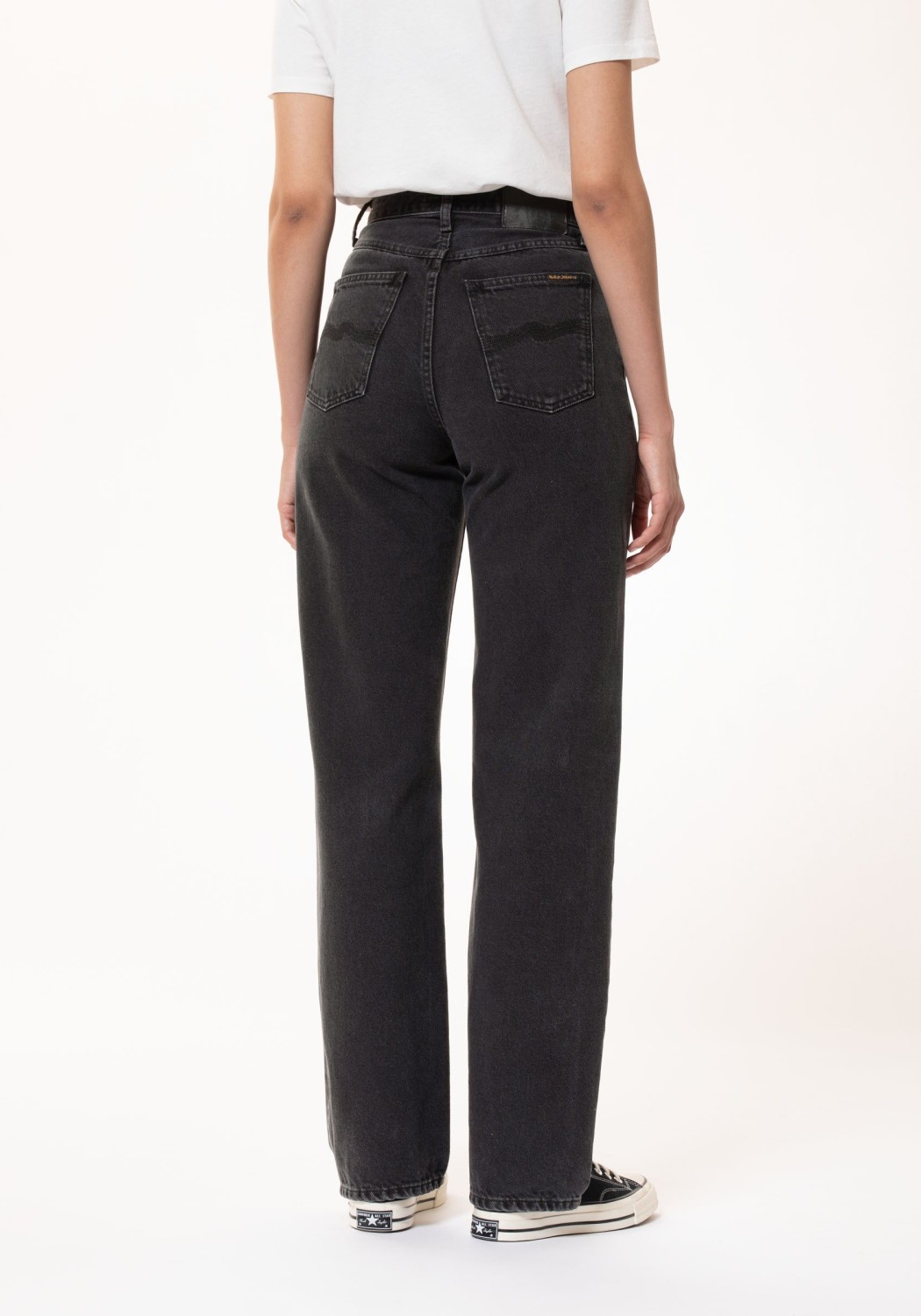 Nudie Jeans Jeans Clean Eileen Washed Out Black