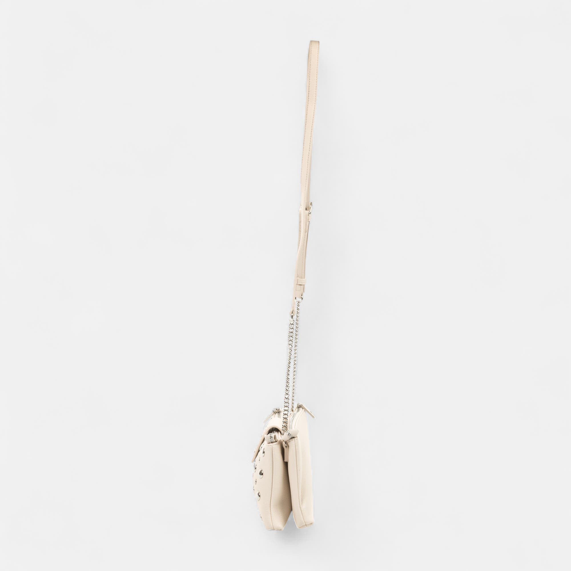 Sac bandoulière beige