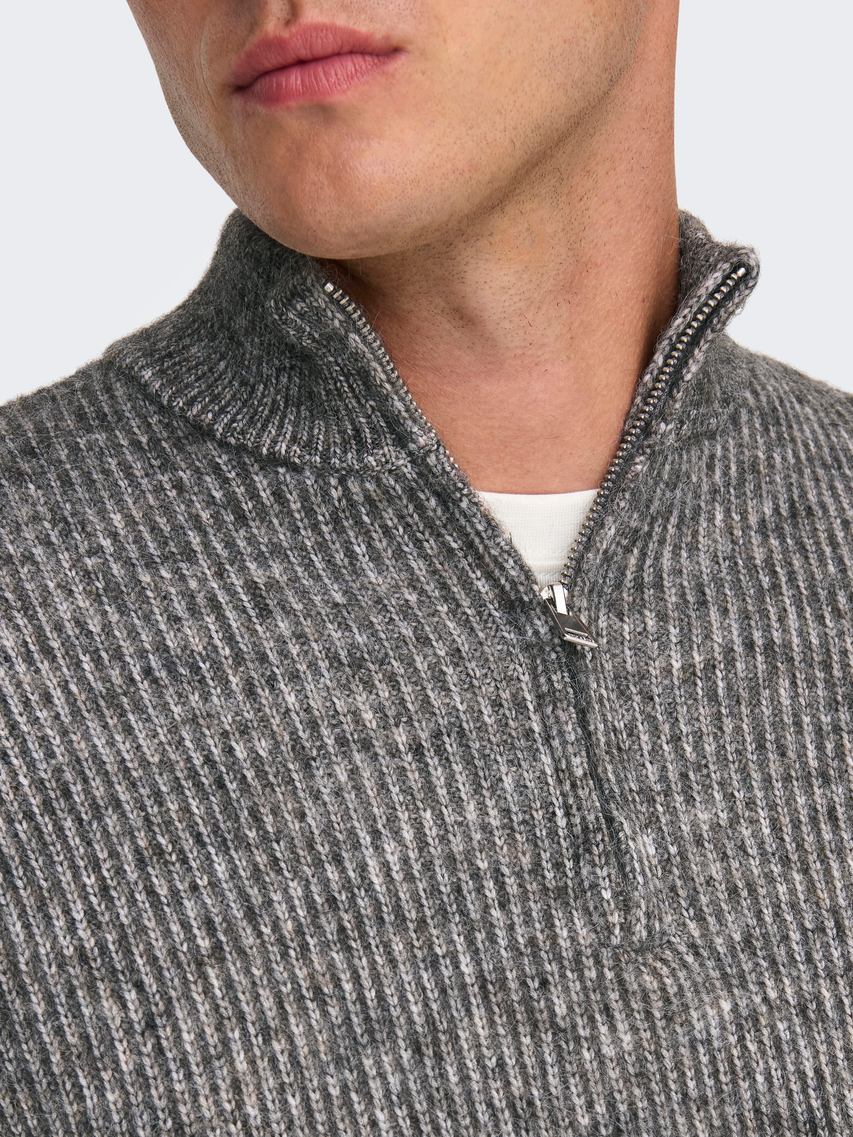ONSTEGAN Pullover Medium Grey Melange