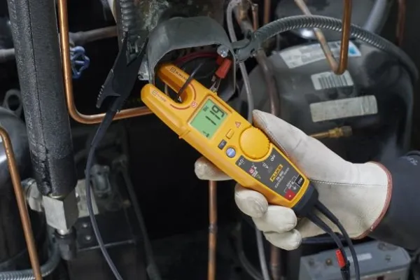Fluke Eltester, Sort, Grå, Rød, Gul, LCD, 1,78 cm, Knapper, Dreje, -10 - 50 °C, -30 - 60 °C