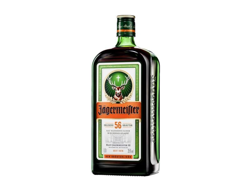 Jägermeister Jägermeister 1 l Hochwertiger Kräuterschnaps mit 56 Kräutern