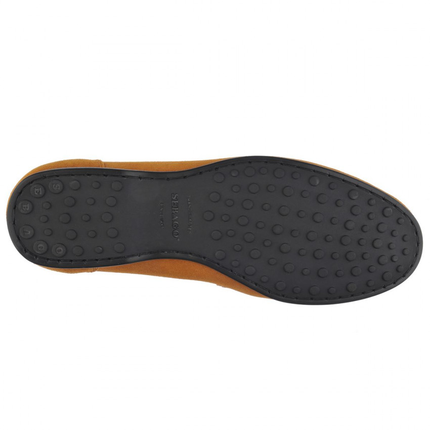 BYRON SUEDE Yellow Mustard Regular MOCASSIN-Mocassin pour homme en cuir suede