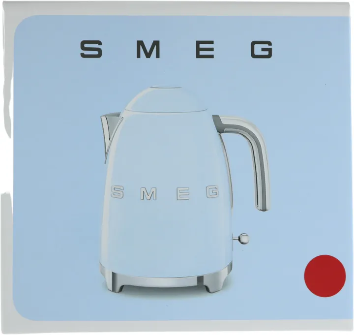 Smeg 50''s Style Elkedler KLF03RDEU Rød, 1,7 L, 2400 W, Rød, Plast, Rustfrit stål, Vandmåler, Overophedningsbeskyttelse