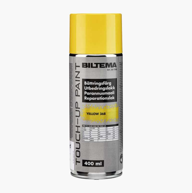 Utbedringslakk, gul, 400 ml