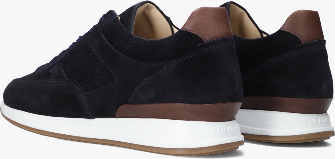 blauwe van bommel lage sneakers sbm-10020 libra