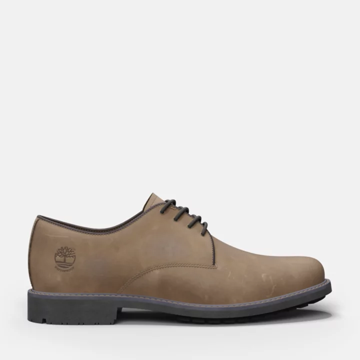 Chaussure Oxford Stormbucks imperméable pour homme en marron foncé
