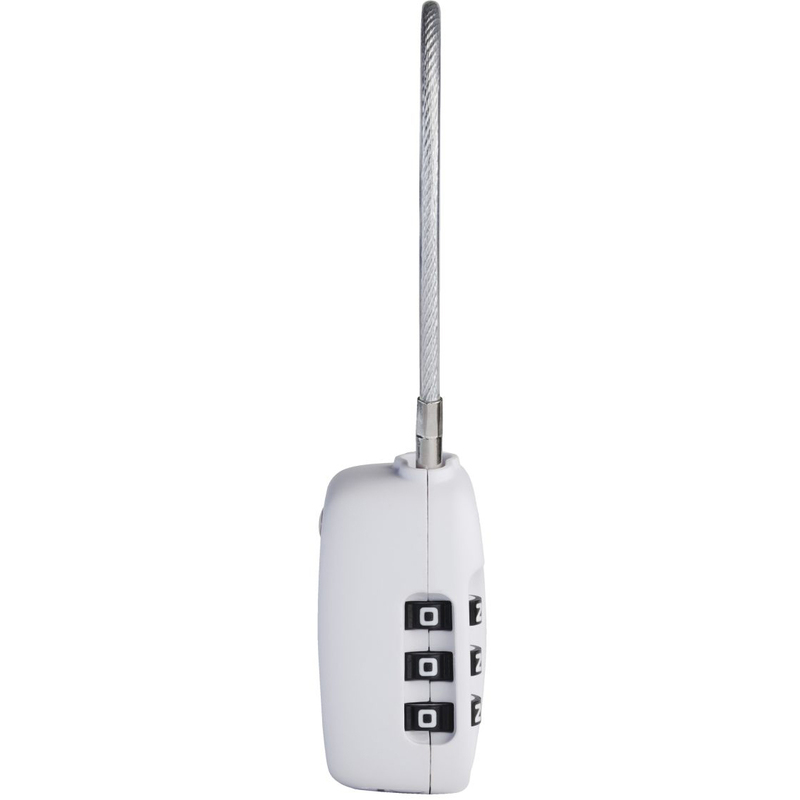 Boompods Smart Tracker Schloss TSA, weiss