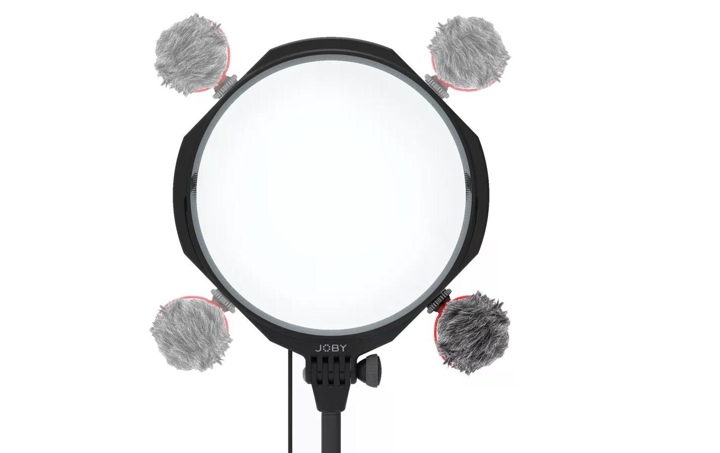 Videoleuchte Beamo Studio Creator KitAll-in-One YouTube-Heimstudio-Kit mit LED Key Light, Hintergrundlicht und Mikrofon