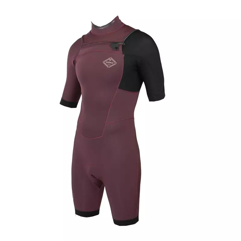 Combinaison shorty SOORUZ Fighter 2/2 Frontzip Wine