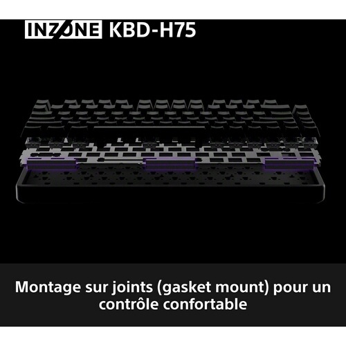 Clavier Sony gaming compétition INZONE FR AZERTY - Developpé par Fnatic