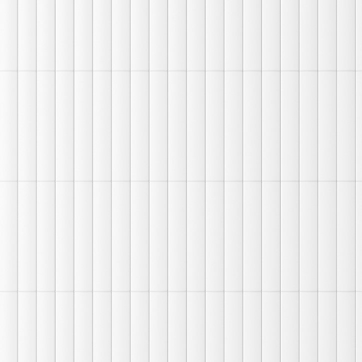Canisse double face PVC blanc L.3 m x H.1 m