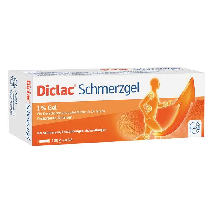 Diclac Schmerzgel 1%, 100 g