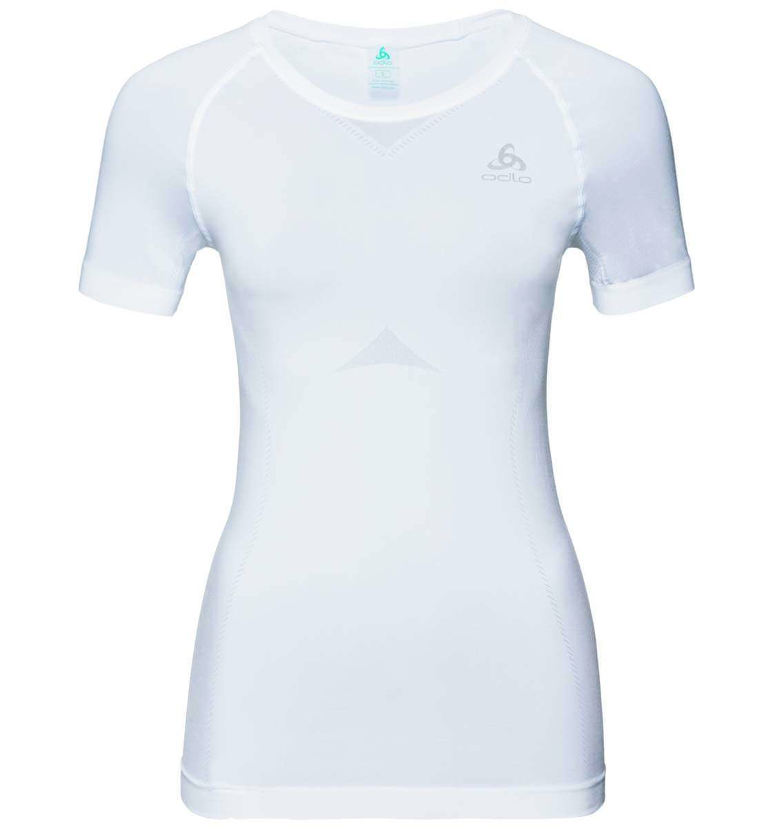 Odlo Evolution Light Crew Neck Ondershirt Korte Mouwen 2-Pack Wit Dames