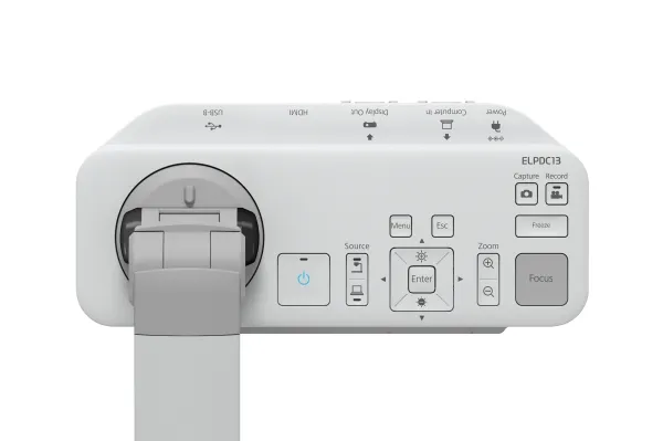 Epson ELPDC13 - Digitalkamera for dokumenter - farve - 2.1 MP - 1920 x 1080 - audio - VGA, HDMI - USB