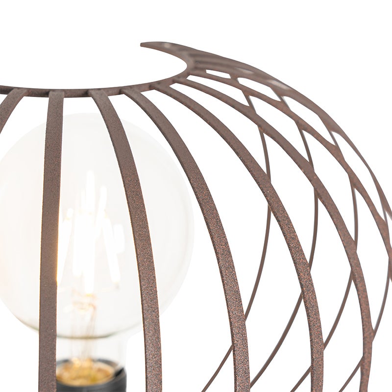 Design wandlamp, roestbruin, 30 cm - Johanna