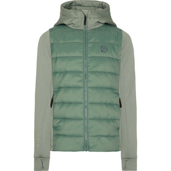 Didriksons Kapris Fullzip Fleecejacke Dark Moss Kinder