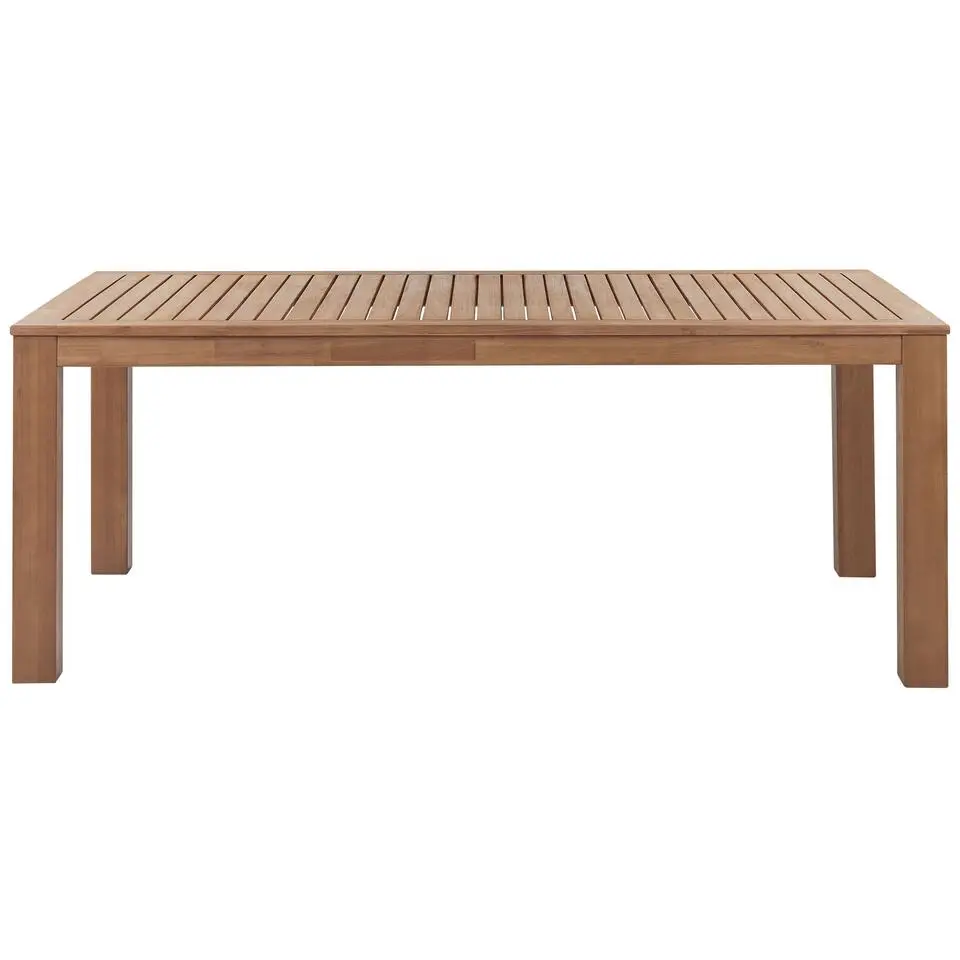 MONSANO - Tuintafel - Lichthout - 105 x 190 cm - Eucalyptushout