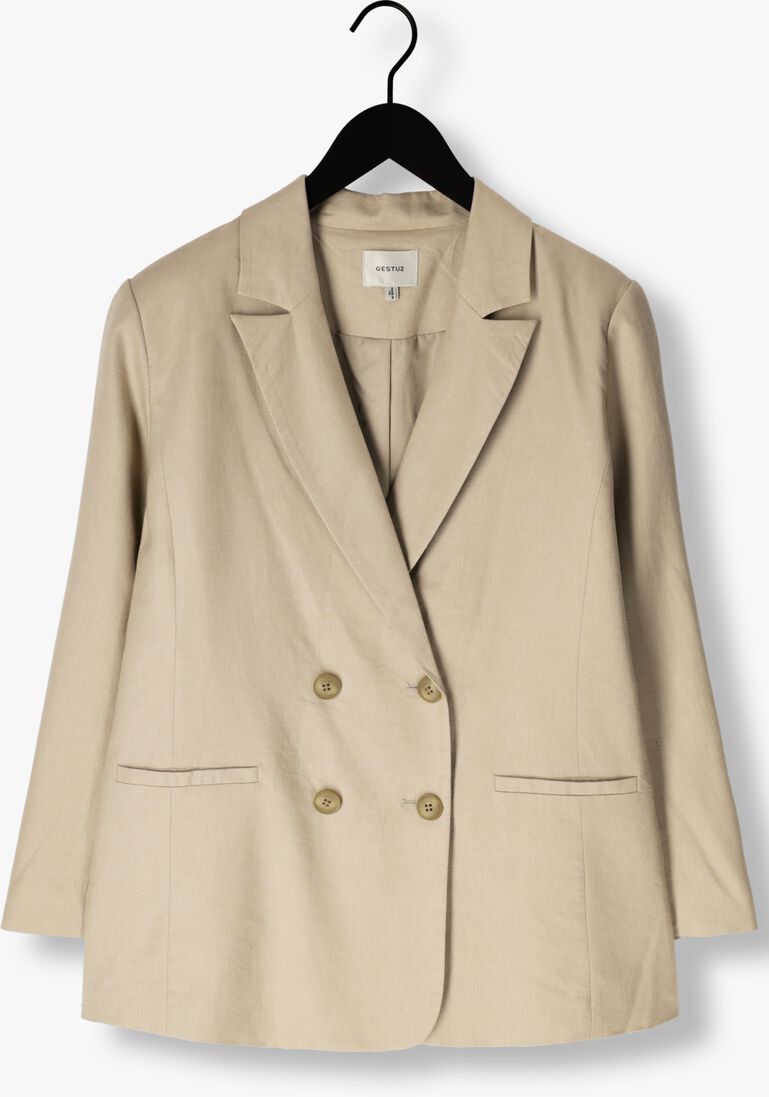 groene gestuz blazer gzizza linen blazer