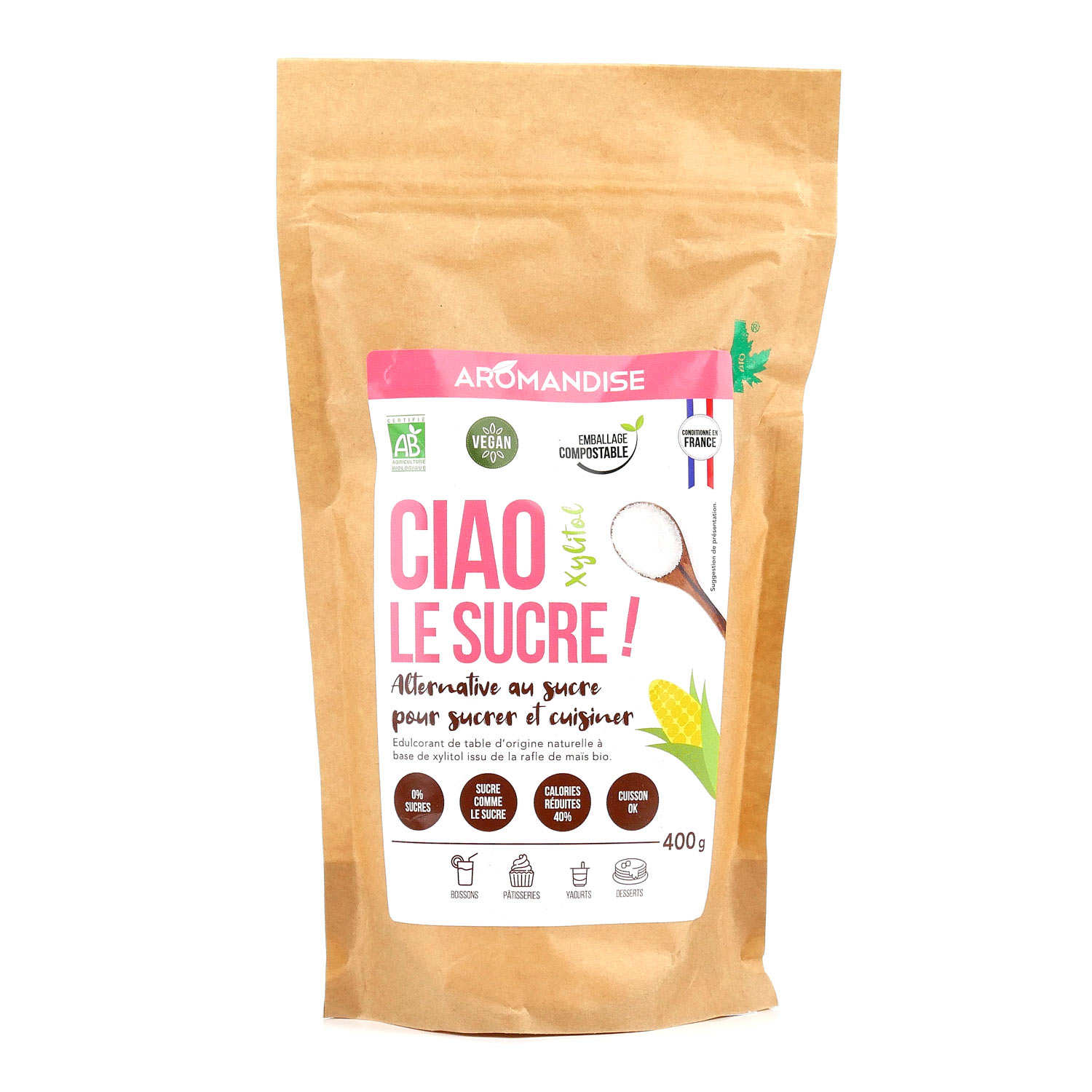 Ciao le sucre - Alternative au sucre à base de xylitol