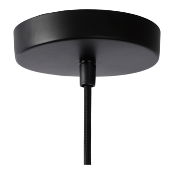 Lucide hanglamp Extravaganza Chimp zwart Ø17,6 cm