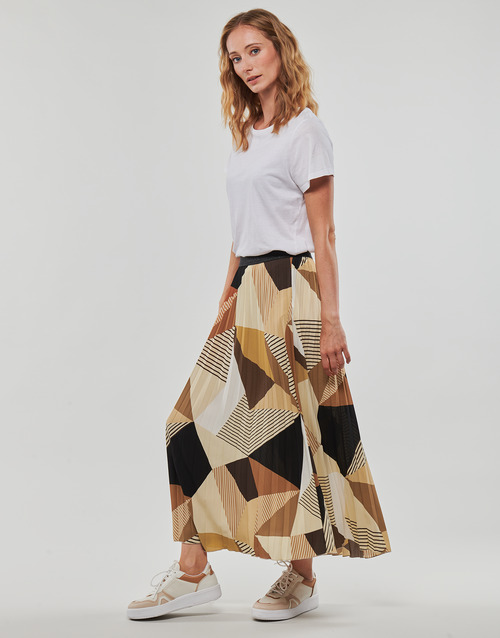 Only - ONLSIMONE LIFE MIDI PLISSE SKIRT PTM - Marron