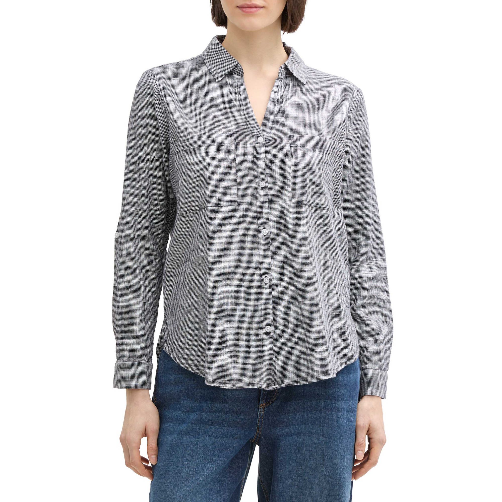Chemise Femme bleu marine