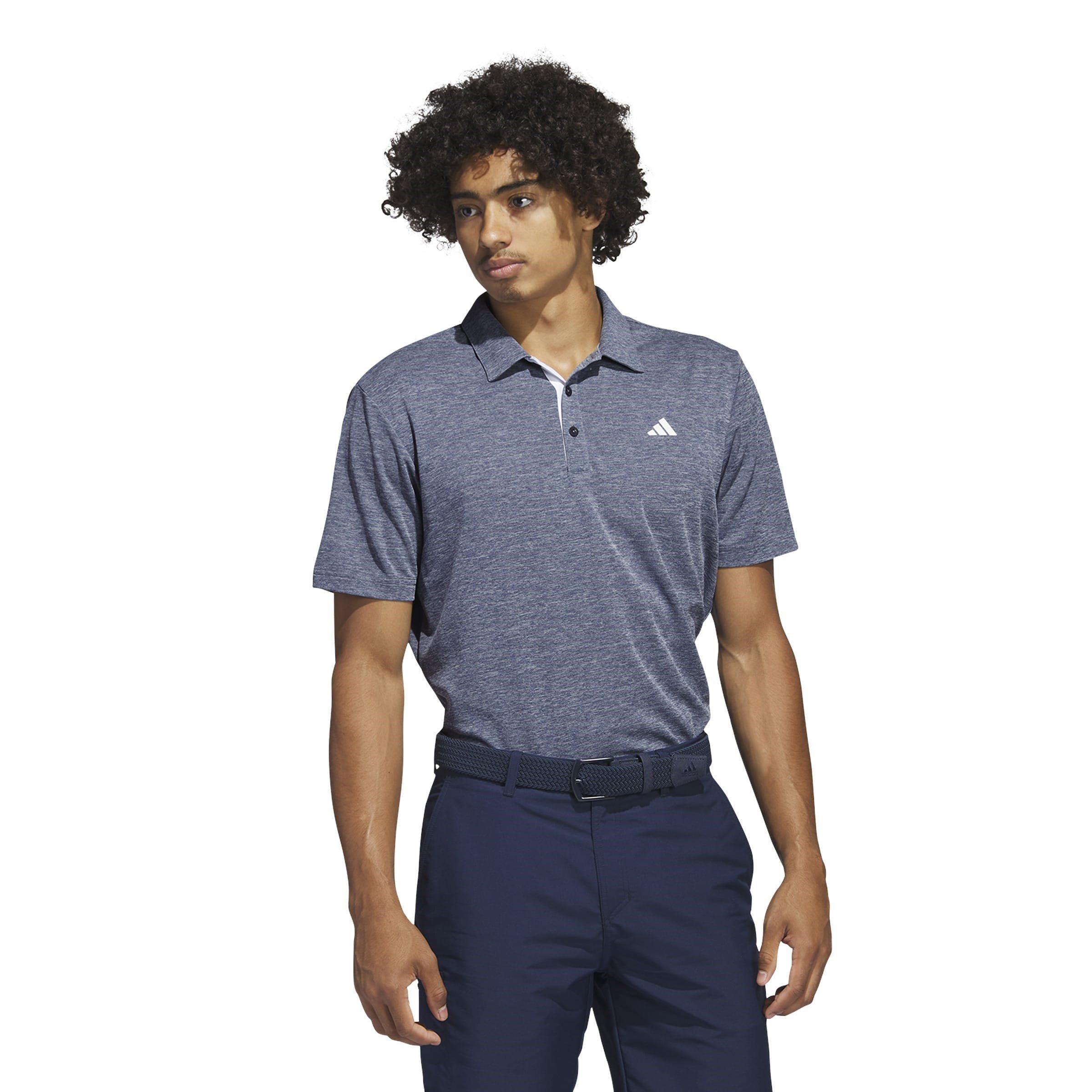 adidas Heather Polo Shirt Mens