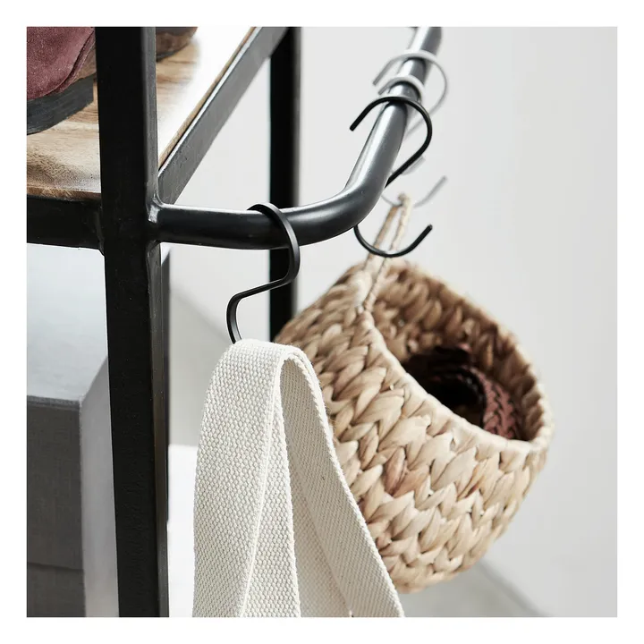 House Doctor Crochet Snap en métal | Noir
