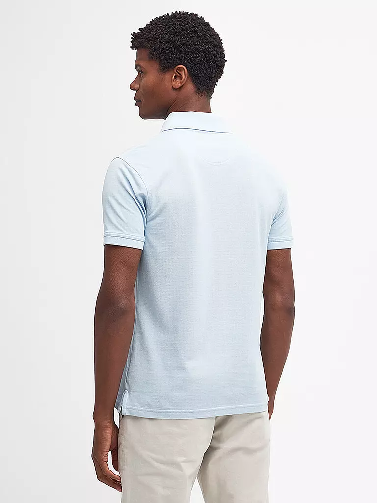 BARBOUR Poloshirt hellblau