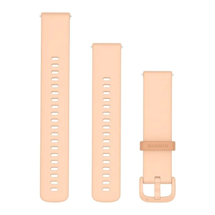 Garmin Unisex Quick Release 20 mm Strap (Silicone) Pink