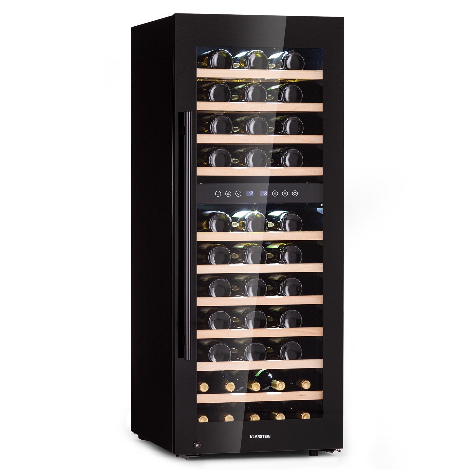 Barossa 73 Duo Weinkühlschrank 2 Zonen 192 Ltr 73 Fl Touch-Display 73 Liter