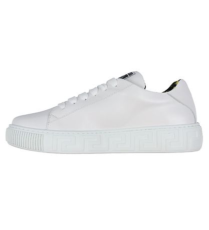Versace Schuhe - La Greca Calf - Weiß