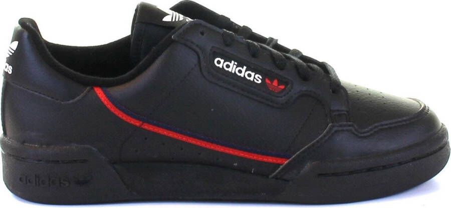 Adidas Originals Continental 80 Kinderen Core Black Scarlet Collegiate Navy Red