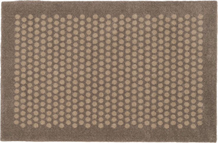 Tica Copenhagen Måtte/løber i polyamid 60x90 cm. Sand/beige