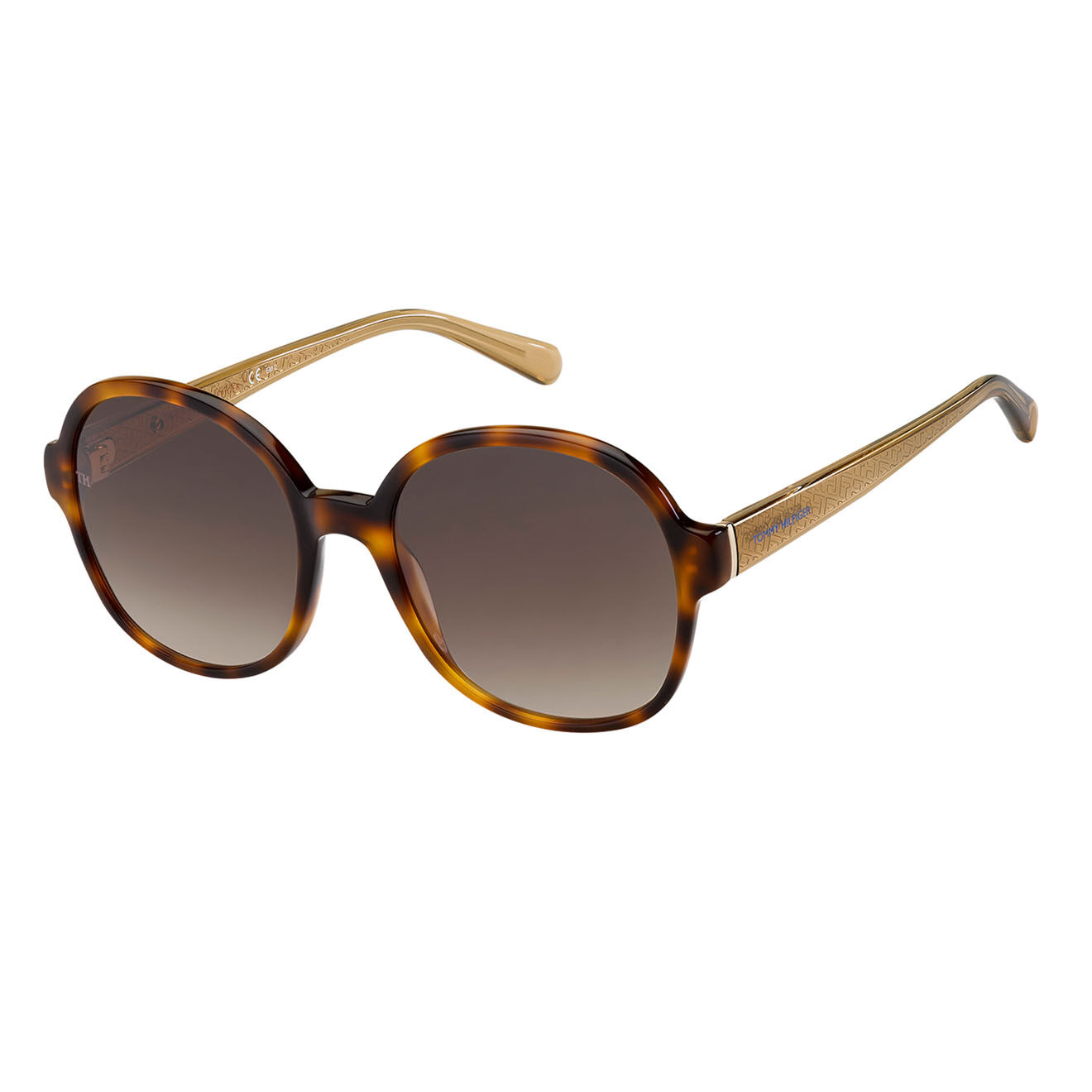 Tommy Hilfiger Lunettes de soleil Femme havane