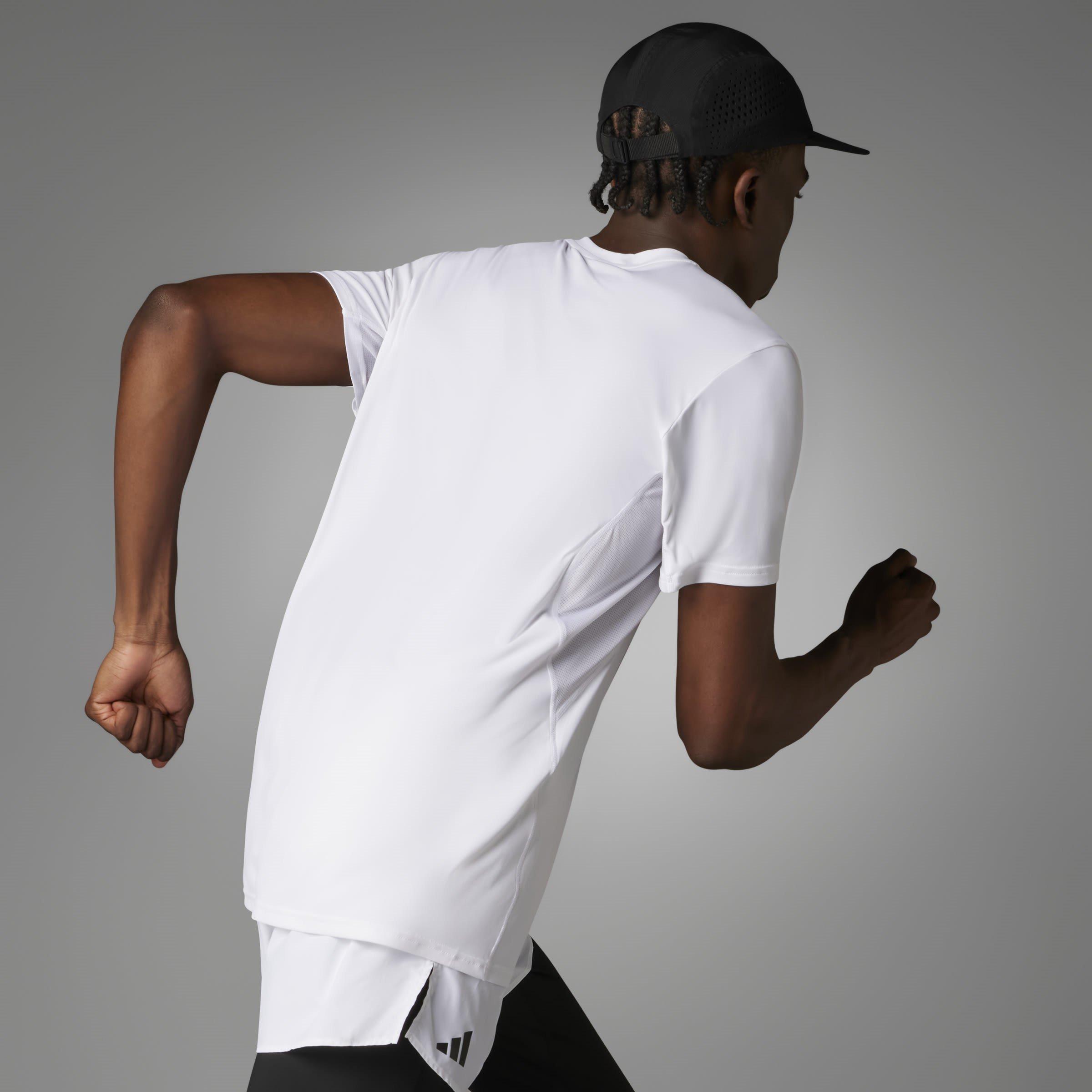 adidas Adizero Essentials Running T Shirt Mens