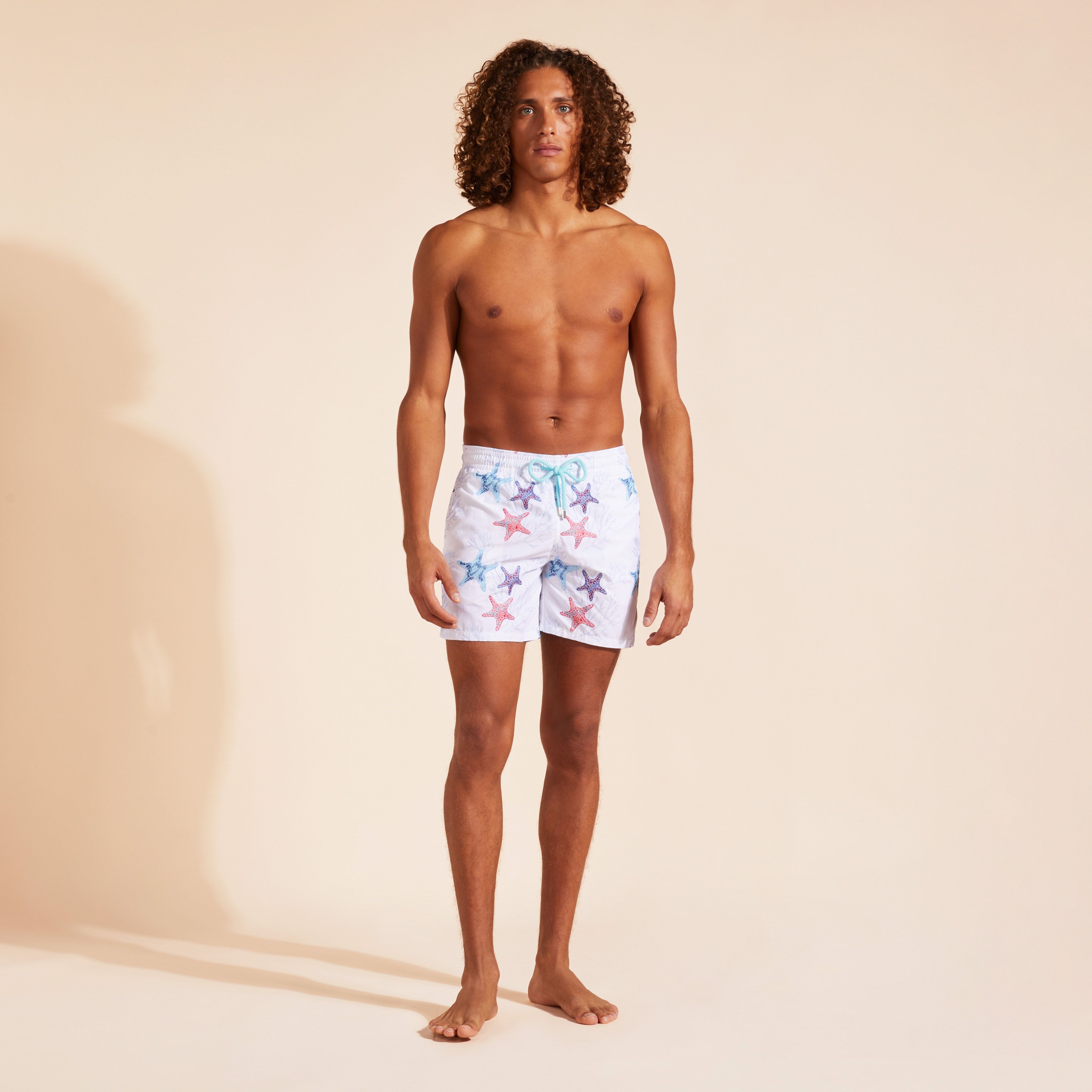 Maillot de bain homme brodé Glow Stars - Édition Limitée