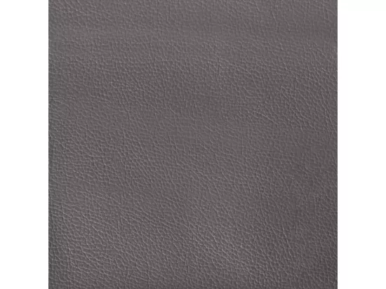 Fauteuil inclinable massant avec repose-pied gris similicuir