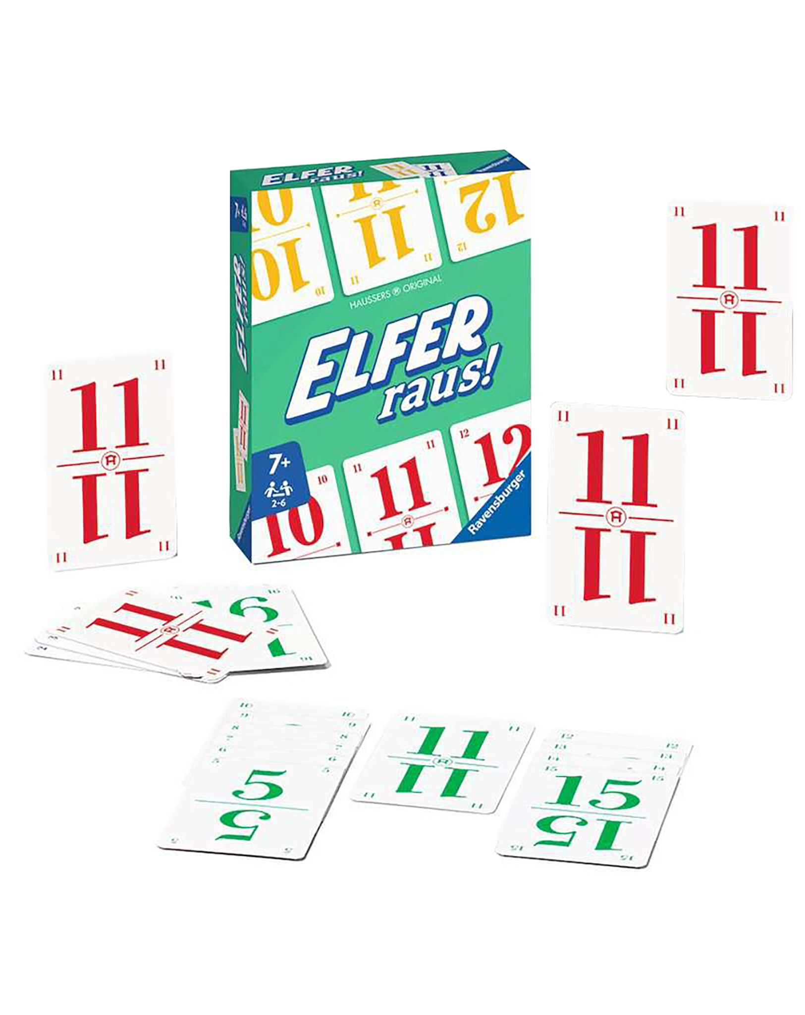Kartenspiel ELFER RAUS! 80-teilig