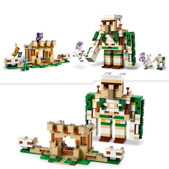 La forteresse du golem de fer LEGO Minecraft 21250