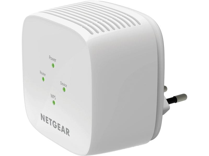 Netgear WLAN-Mesh-Repeater EX6110 Dual-Band WiFi Range Extender, 1,2 Gbps, Wandstecker, interne Antenne